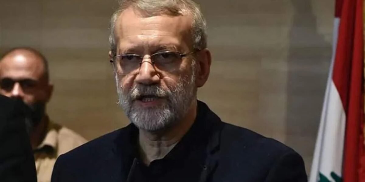 ايران تعيش حرباً.. هذا ما قاله لاريجاني