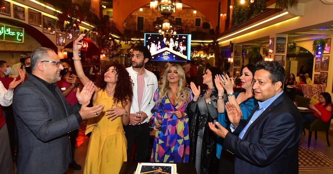 نجوم ستار عالعيد على مائدة إفطار الاعلامي زكريا فحّام