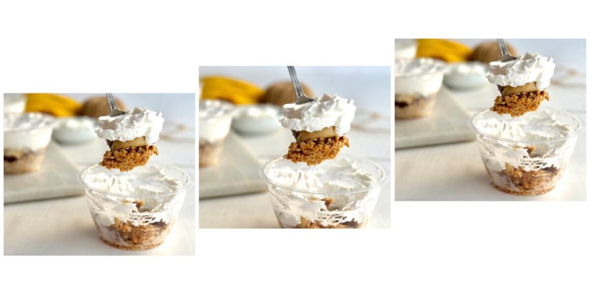 BANOFFEE PUD من Belicious Bakes الفريدة شكلاً ومضمونًا