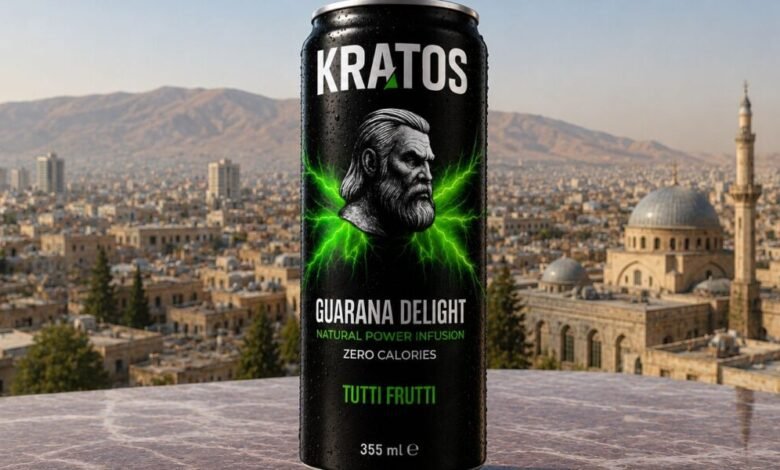 KRATOS Energy Drink المشروب الوظيفي الأمريكي يدخل السوق السورية