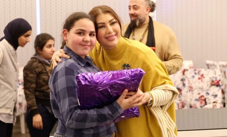 السفيرة زينة سلامة ويوم ترفيهي مع أطفال المبرات الخيرية