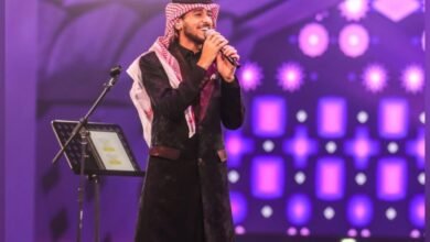 النجوم عايض فهد الكبيسي و أسماء لمنور يجتمعون في قطر
