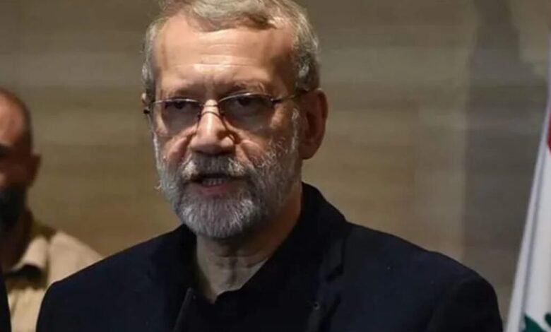 ايران تعيش حرباً.. هذا ما قاله لاريجاني