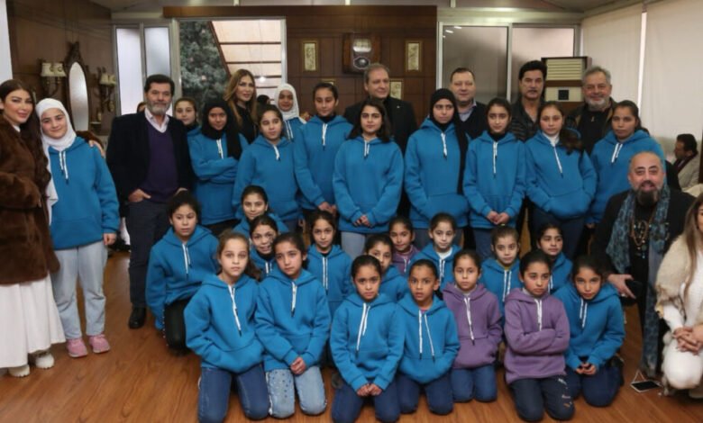 سفيرة النوايا الحسنة زينة سلامة ترسم البسمة على وجوه أطفال طرابلس