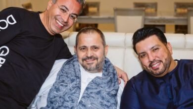 منذر درويش يرحّب بجورج وسوف في بلازو فيرساتشي دبي