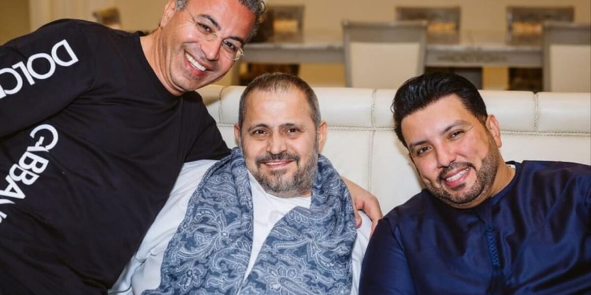 منذر درويش يرحّب بجورج وسوف في بلازو فيرساتشي دبي